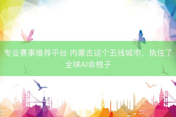 专业赛事推荐平台 内蒙古这个五线城市，执住了全球AI命根子